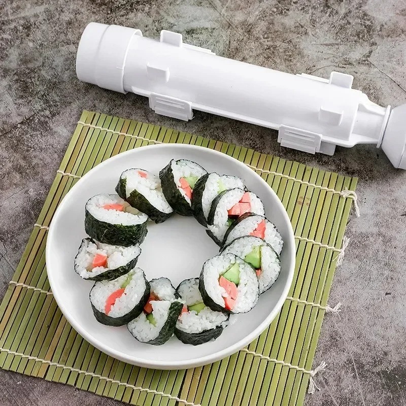 Sushi Making Kit - Sushi-maakmachine trommel plastic rijstvormbuis perfect ronde