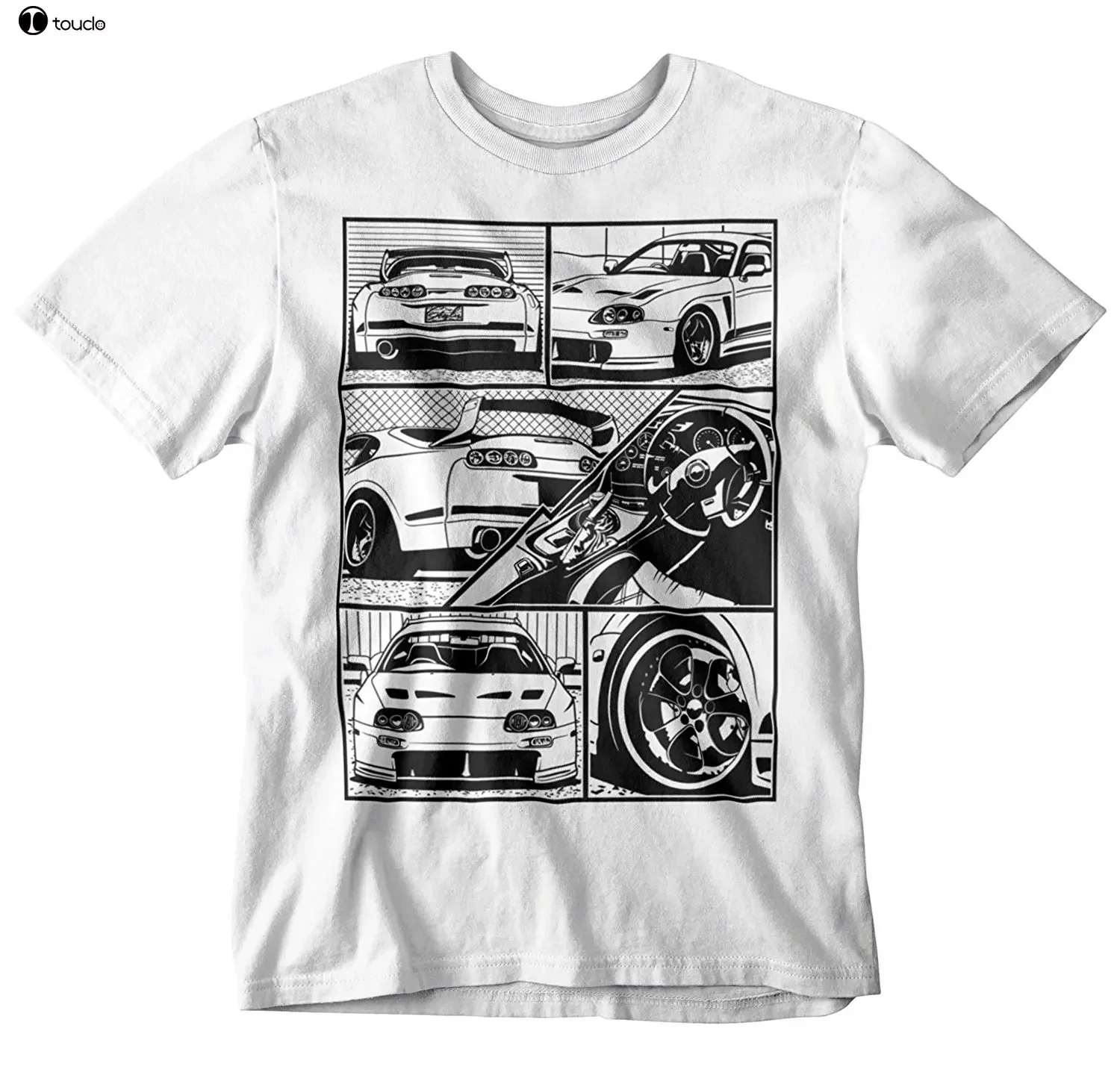 Japanese Fan - Heren T-shirts Zomerstijl Mode Swag Mannen
