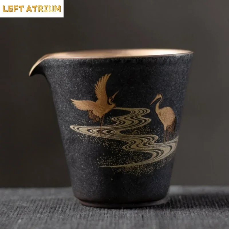 Japanese Pottery - Handgemaakte vintage Japanse keramische Chahai beker,