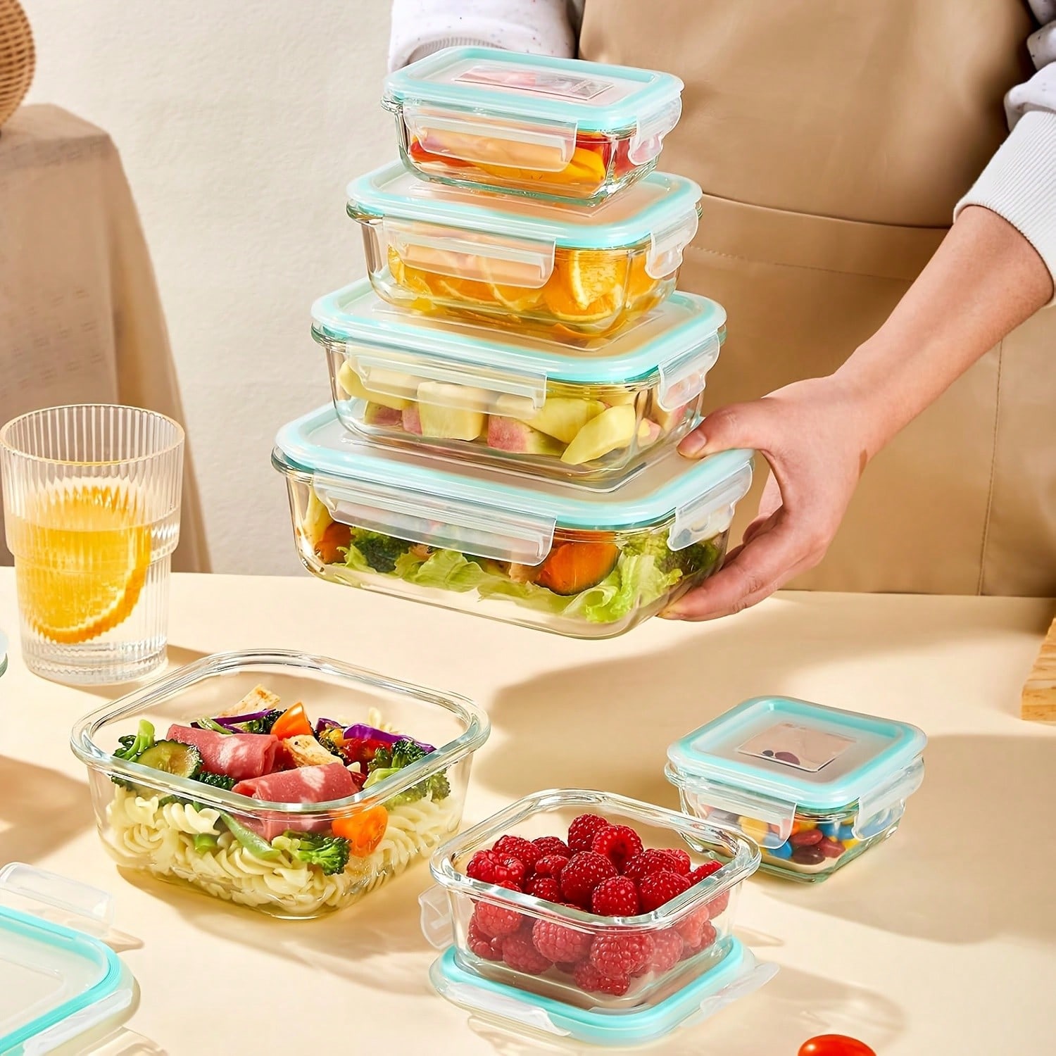 20 stuks afsluitbare glazen vo - Bento Box recensie en prijs