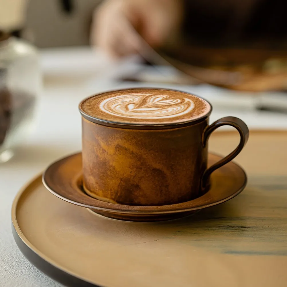Japanse retro koffiekop en sch - Japanese Pottery recensie en prijs