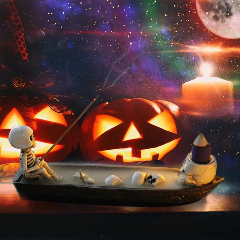 Creatieve schedelboot wierookh - Incense Holder recensie en prijs