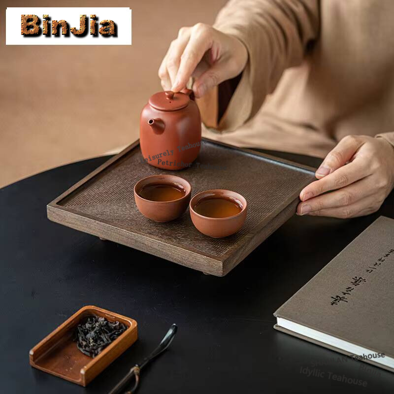 Walnoot Vierkant Serviesgoed M - Japanese Snacks recensie en prijs