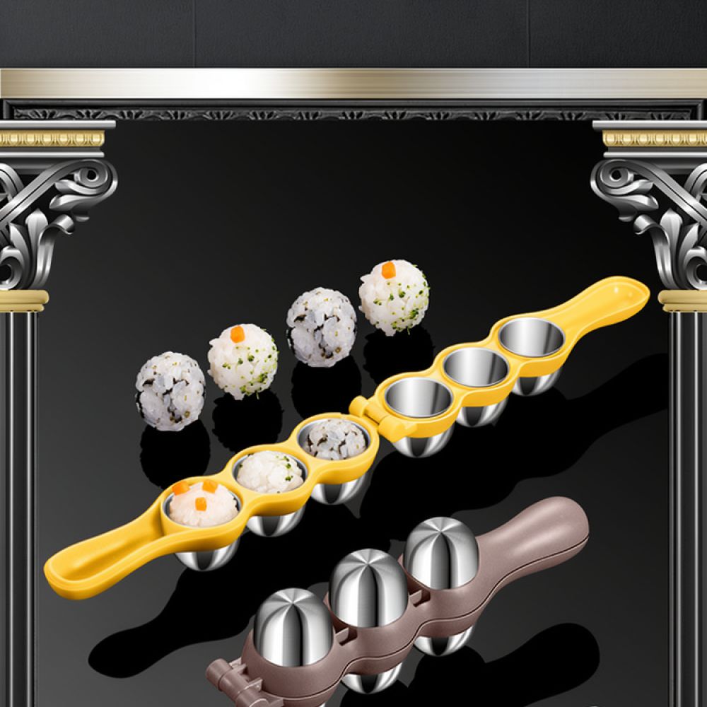Roestvrijstalen rijstbalvorm,  - Sushi Making Kit recensie en prijs